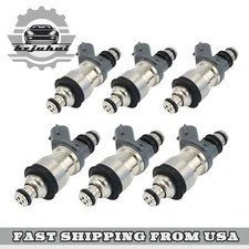 6Pcs Fuel Injectors For Lexus Toyota Camry ES300 3.0L Tacoma T100 4runner 3.4L