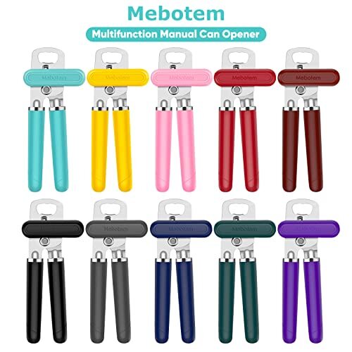 Manual Can Opener Handheld Stainless Steel Smooth Edge Can Opener Kitchen Gadget - Picture 8 of 8