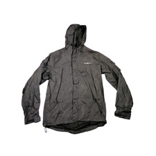 Henri Lloyd Rain Coat Black Large Size Uk 14 Women's Parka 2013 Nylon Polyester