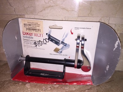 delta cycle lockable bike hitch