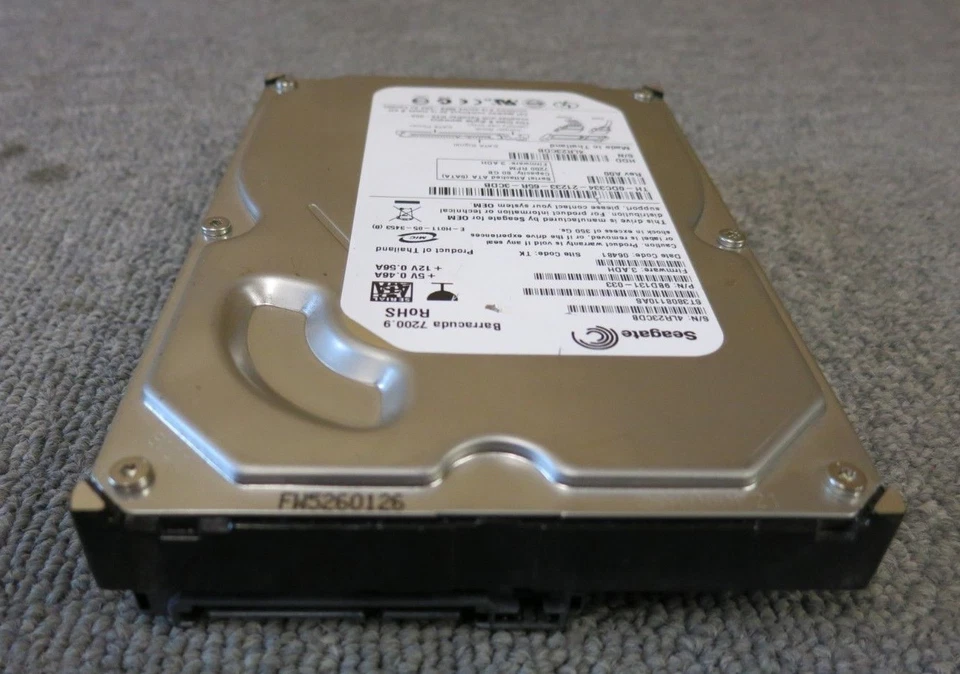 Seagate ST3808110AS 9BD131-033 Barracuda 7200.9 80GB 7200RPM 8MB 3.5" SATA HDD - Image 2 of 4