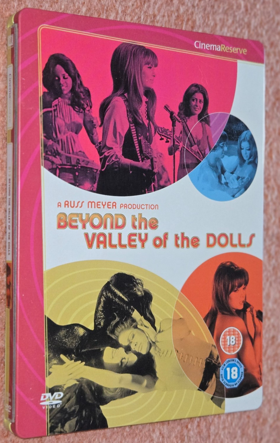 Beyond the Valley of the Dolls (1970) DVD Steelbook, Dolly Read, Russ Meyer