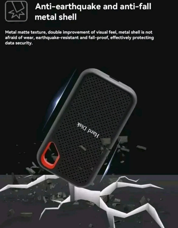 4TB External SSD Hard Drive - Image 2 of 4