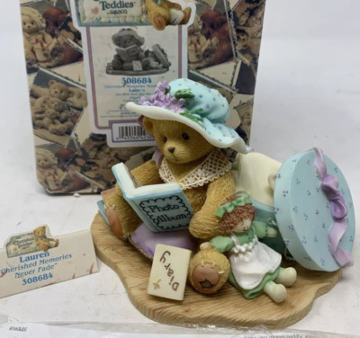 Cherished Teddies ''LAUREN'' 308684 Cherished Memories Never Fade Limited Edition