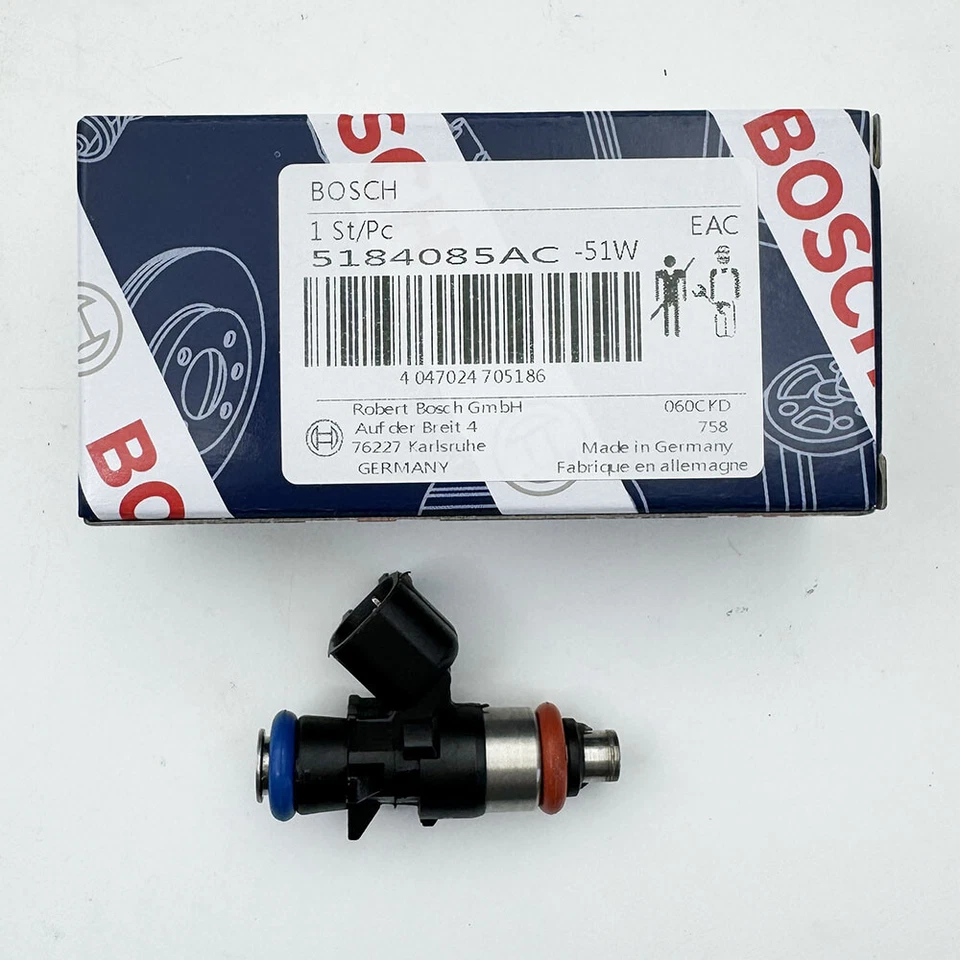 New 6PCS Bosch 5184085AC Durable Fuel Injectors For Wrangler Challenger RAM 3.6L Foto 3 de 4