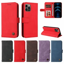Skin Leather Wallet Phone Case For OPPO Reno 10 A17 A80 A38 A58 A15 Realme 14 13