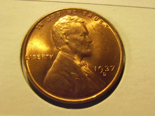 1937 D BU Lincoln Cent, 37DAB8