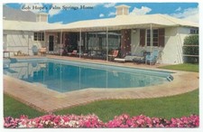 Bob Hope's Palm Springs California Home Postcard