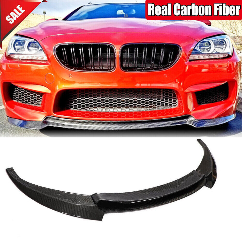 For 12-18 BMW 6 Series F06 F12 F13 M6 Real Carbon Fiber Front
