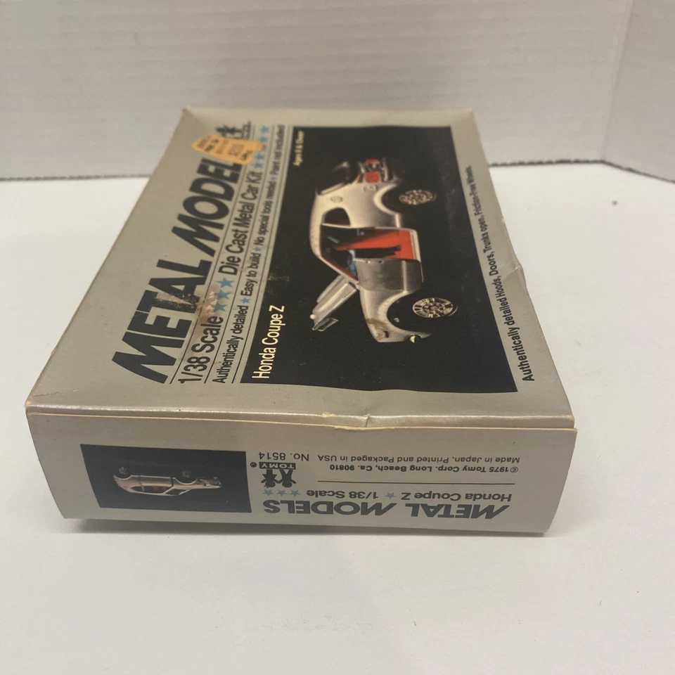 rare TOMY Tomica 8514 HONDA COUPE Z 1/38 assembled metal model kit New In Box - Image 3 of 3