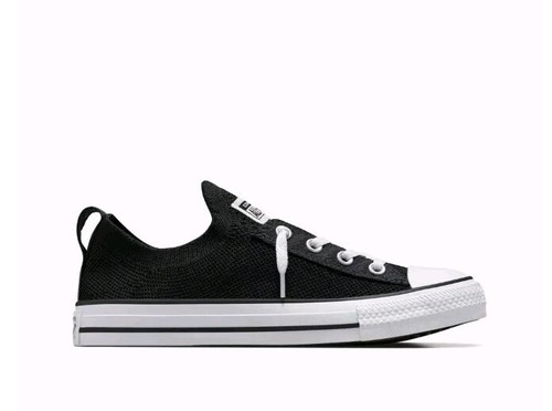 Converse Size 6-36.5 Chuck Taylor All Star Shoreline Knit Slip On Low Top Black - Picture 3 of 24