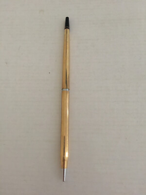 CROSS 1/20 10KT GOLDFILLED 金 K10　GOLD Cross Mechanical Pencil 1/20 10kt Gold Filled KE Chrome