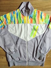 Spalding ITALY 90's Vintage Mens Tracksuit Top Jacket Five Continents