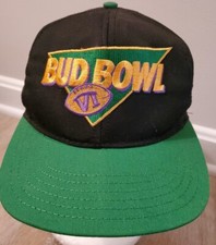 Budweiser Hat NFL Bud Bowl VI (6) Bud Light Snapback Made In The USA