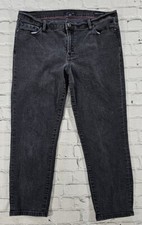 Tommy Hilfiger Dark Wash Mid Rise Greenwich Skinny Jeans WOMENS SIZE 16