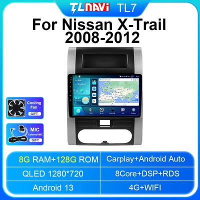 For Nissan XTrail T32 T31 2008-2012 GPS Navigation Car Radio Player Multimedia