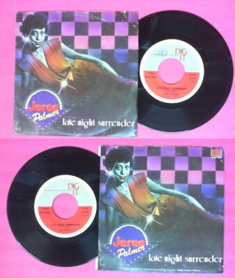 LP 45 7'' JEREE PALMER Late Night Surrender 1980 Italy DIG IT No CD MC DVD*