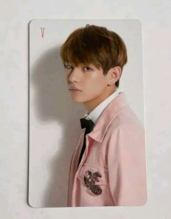 BTS V I Need U 2015 Official Japan Limited Photocard Photo card