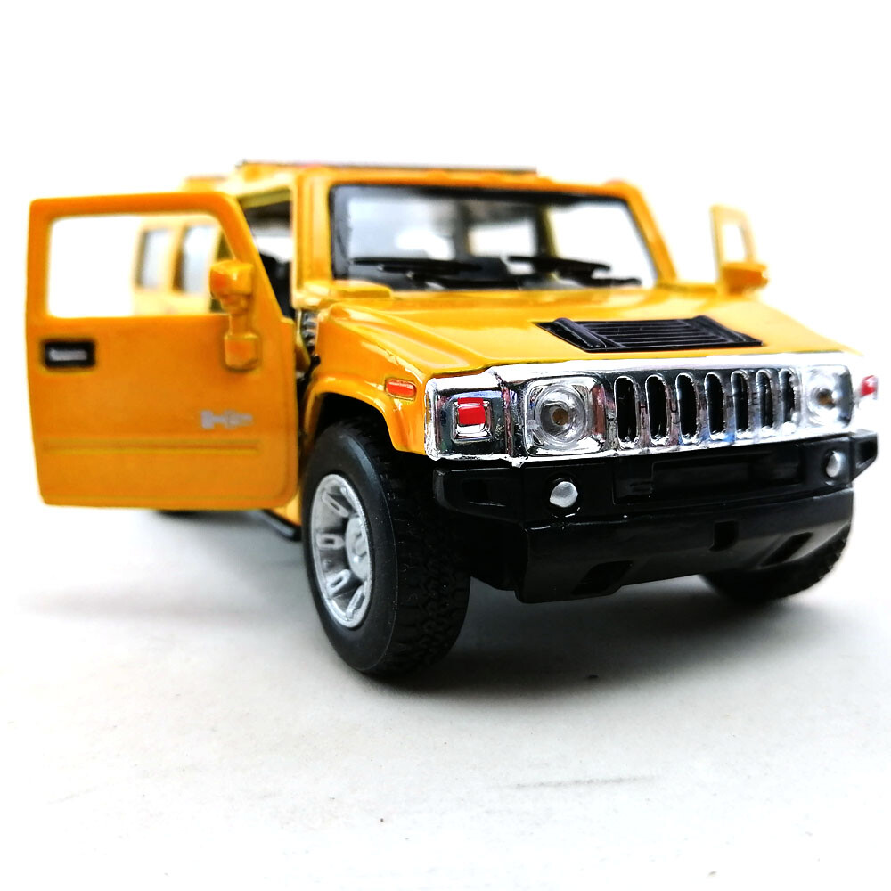 2008 HUMMER H2 SUV Die-Cast Model Car Kinsmart 1:40 Scale Toy
