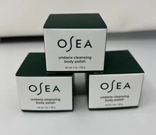 3 x Osea Undaria Cleansing Body Polish 1oz @ Travel Size NEW Boxed E3