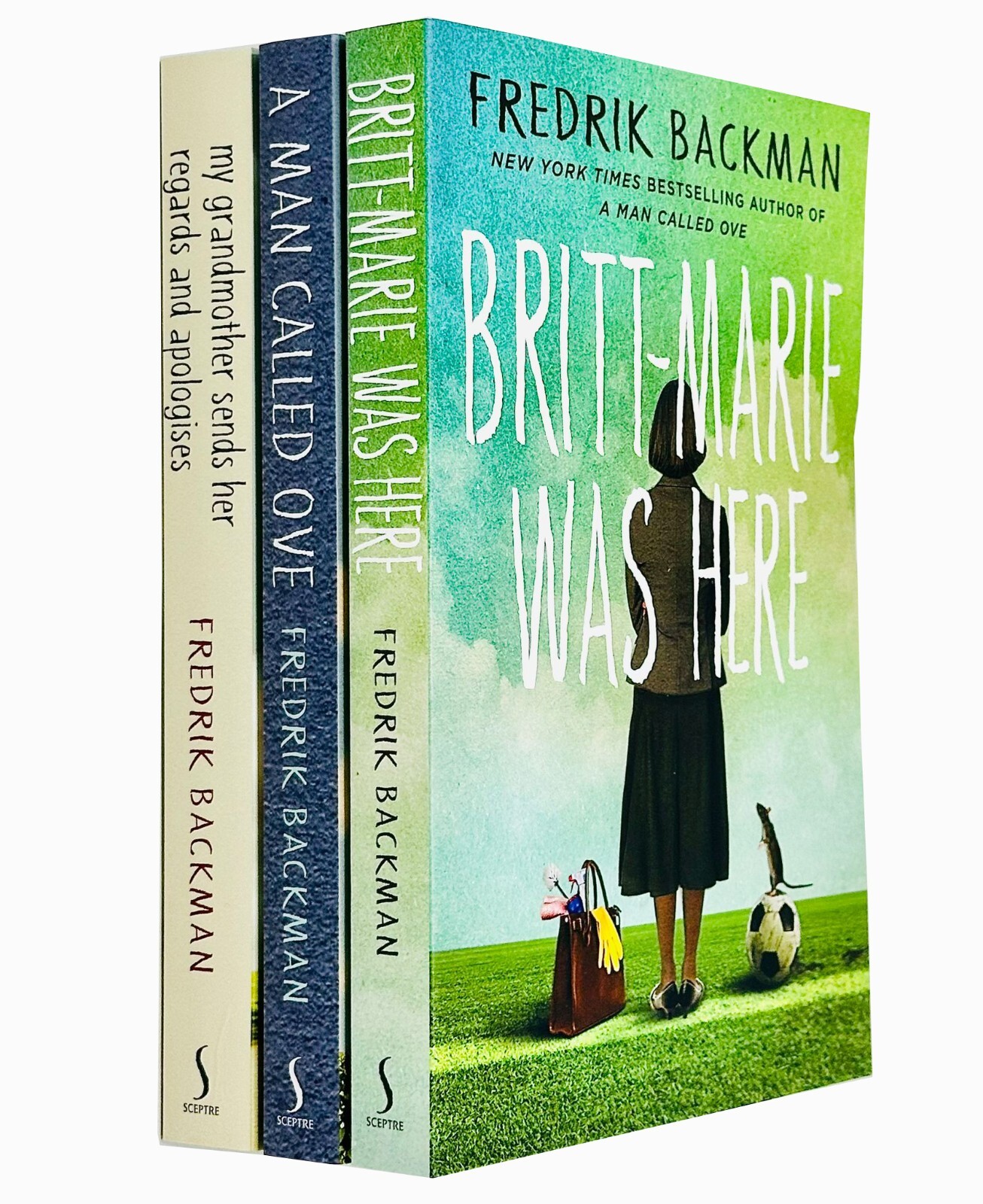 Fredrik Backman Collection 3 Books Bundle Set A Man Called Ove, My Grandmother