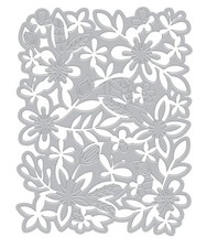 Hero Arts Fancy Steel Die "FLOWER GARDEN" Background Die- 2019 Catalog