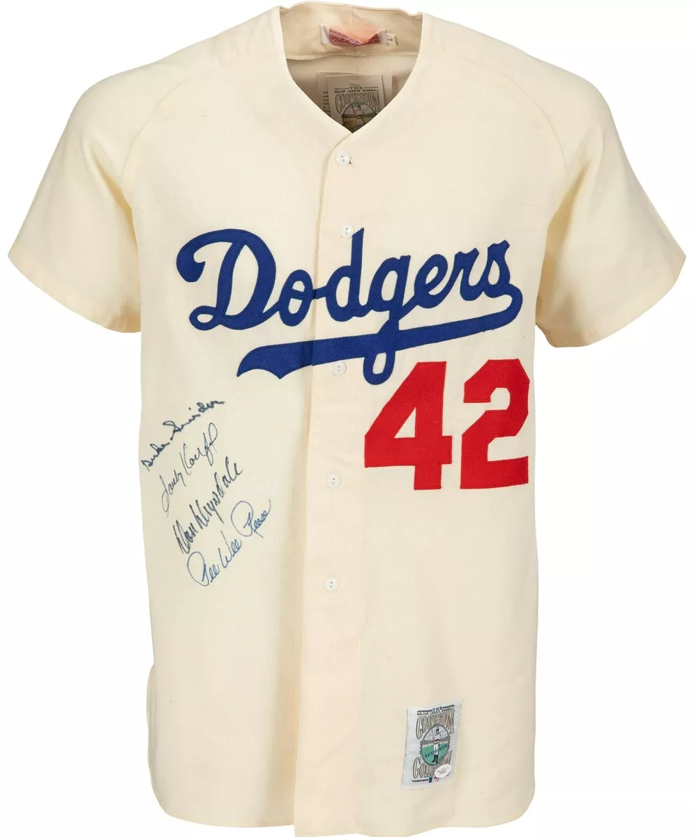 don drysdale signed jersey