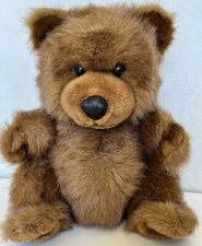 24k Polar Puff Corkie Bear Plush Stuffed Animal Special Effects Mighty Star 1985