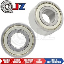 Qty.2 5204-ZZ Angular Contact Ball Bearing 20mm Bore x 47mm OD x 20.6mm W