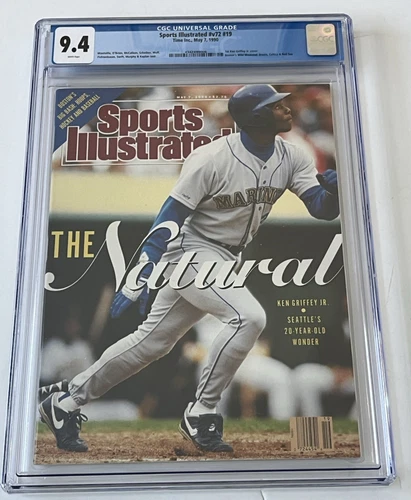 1990 Ken Griffey Jr Sports Illustrated 1st Cover CGC 9.4 NEWSSTAND