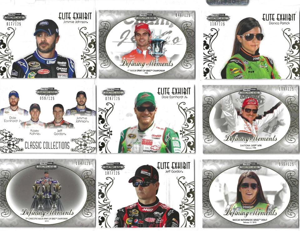 2012 Showcase NUMBERED GOLD PARALLEL #8 Dale Earnhardt Jr #049/125!-1 CARD ONLY - Image 2 of 4