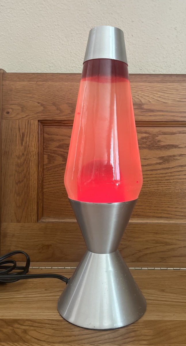 Lava Lamp by Motion and Glitter Model 5200 16 inch Red Color | eBay