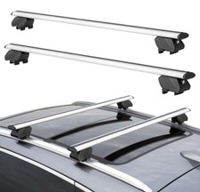51 Universal Roof Rack Cross Bars 300 Lbs Load Capacity Adjustable...