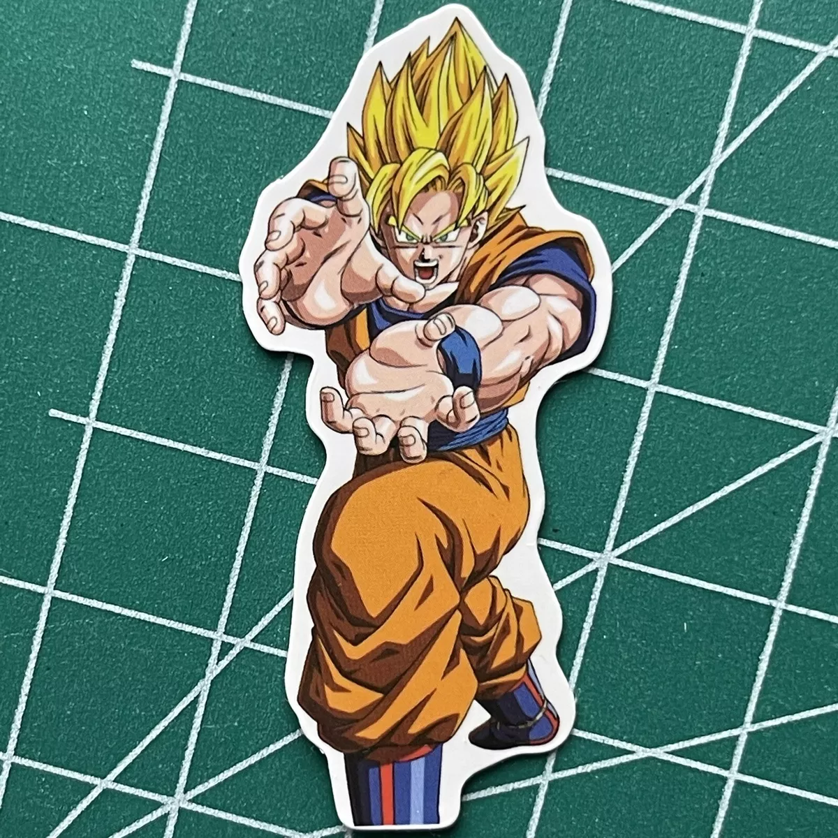 Dragon Ball Sticker Super Sayajin 4 Goku Hero Anime Decal Phone Guitar  Laptop