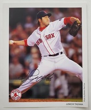 Junichi Tazawa Signed 8x10 Photo Boston Red Sox 2013 World Series Champion RAD