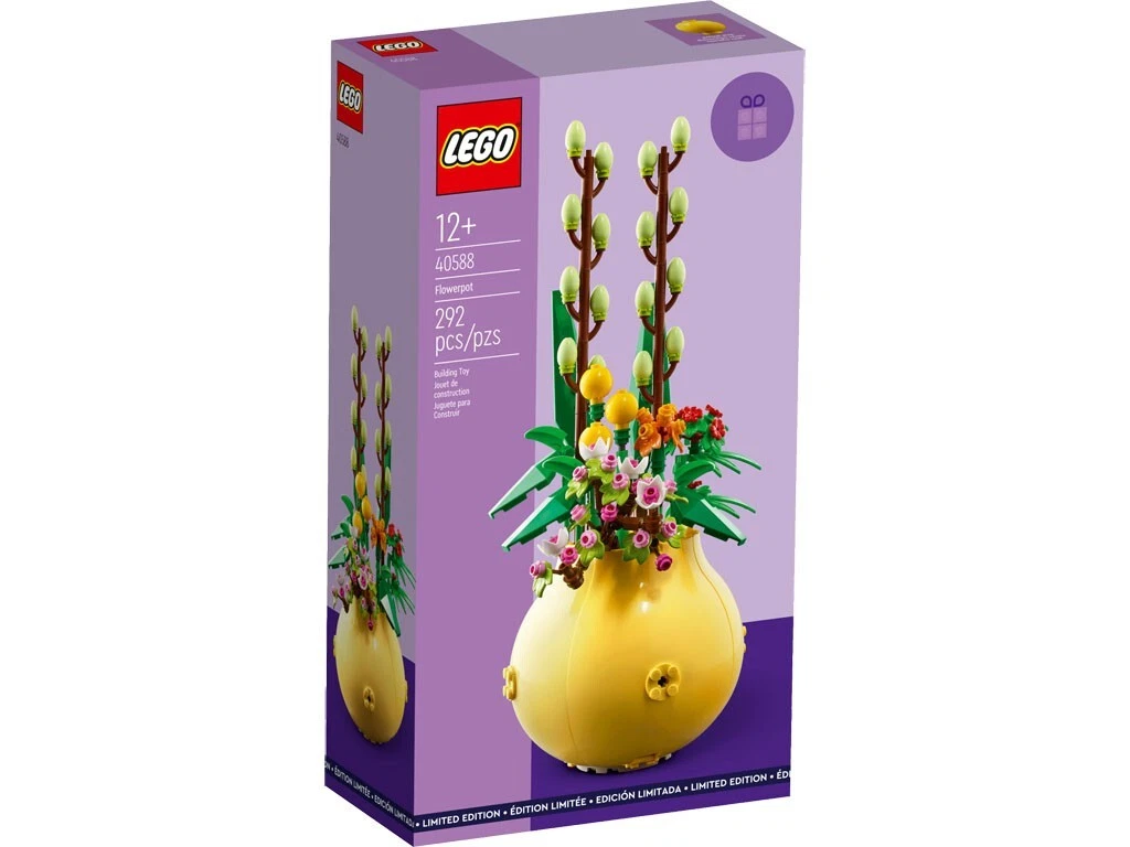 NEW LEGO FLOWERPOT SET 40588 promo gwp flower pot arrangement sealed vase  nisb