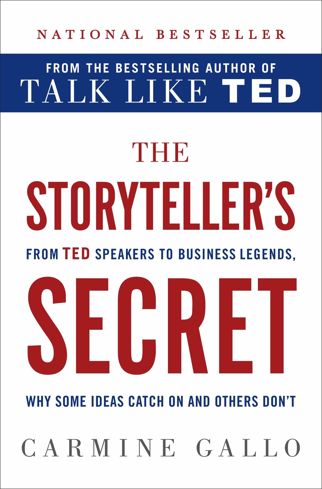The Storyteller's Secret (From The Author of Talk Like Ted) By Carmine Gallo