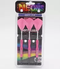 Bottelsen NEONS Soft Tip Darts Pink 18-NP3 NEW!!