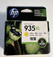 HP 935XL Ink Jet Cartridge YELLOW C2P26AA EXP: APR 2019