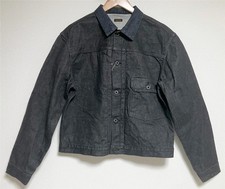 KAPITAL 14oz black denim 1ST JKT jacket brand new