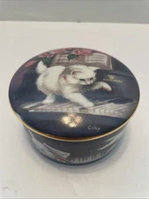 Vintage  Kitten On The Keys Ardleigh Elliott Coby Carlson Music Box Cat Piano