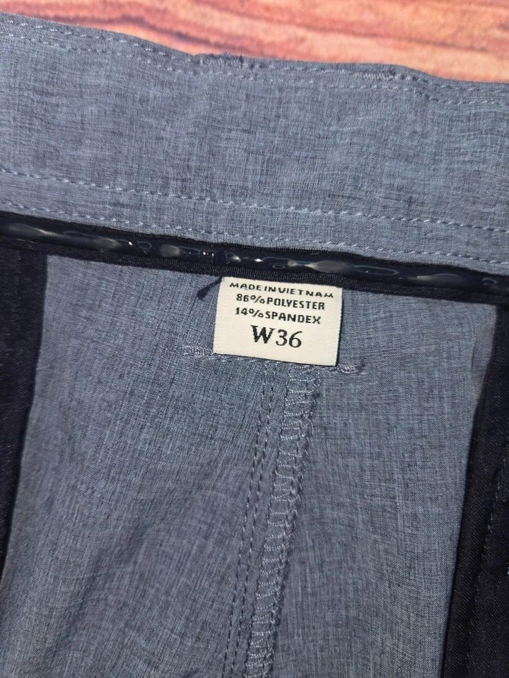 Pantalones cortos de golf FootJoy FJ para hombre 36 azules Foto 3 de 4