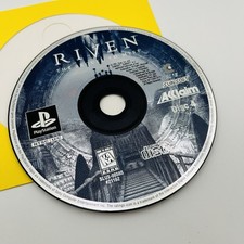 Riven: The Sequel To Myst (Sony PlayStation, PS1) Replacement Disc 4 Only Tested
