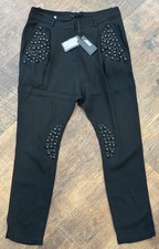 PINKO Made In Italy Women s Embellished Trousers Dress Pants Black Sz 8