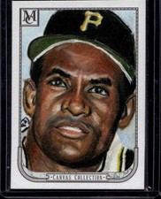 2018 Topps Museum Collection #CC-30 Roberto Clemente Canvas Collection Reprints