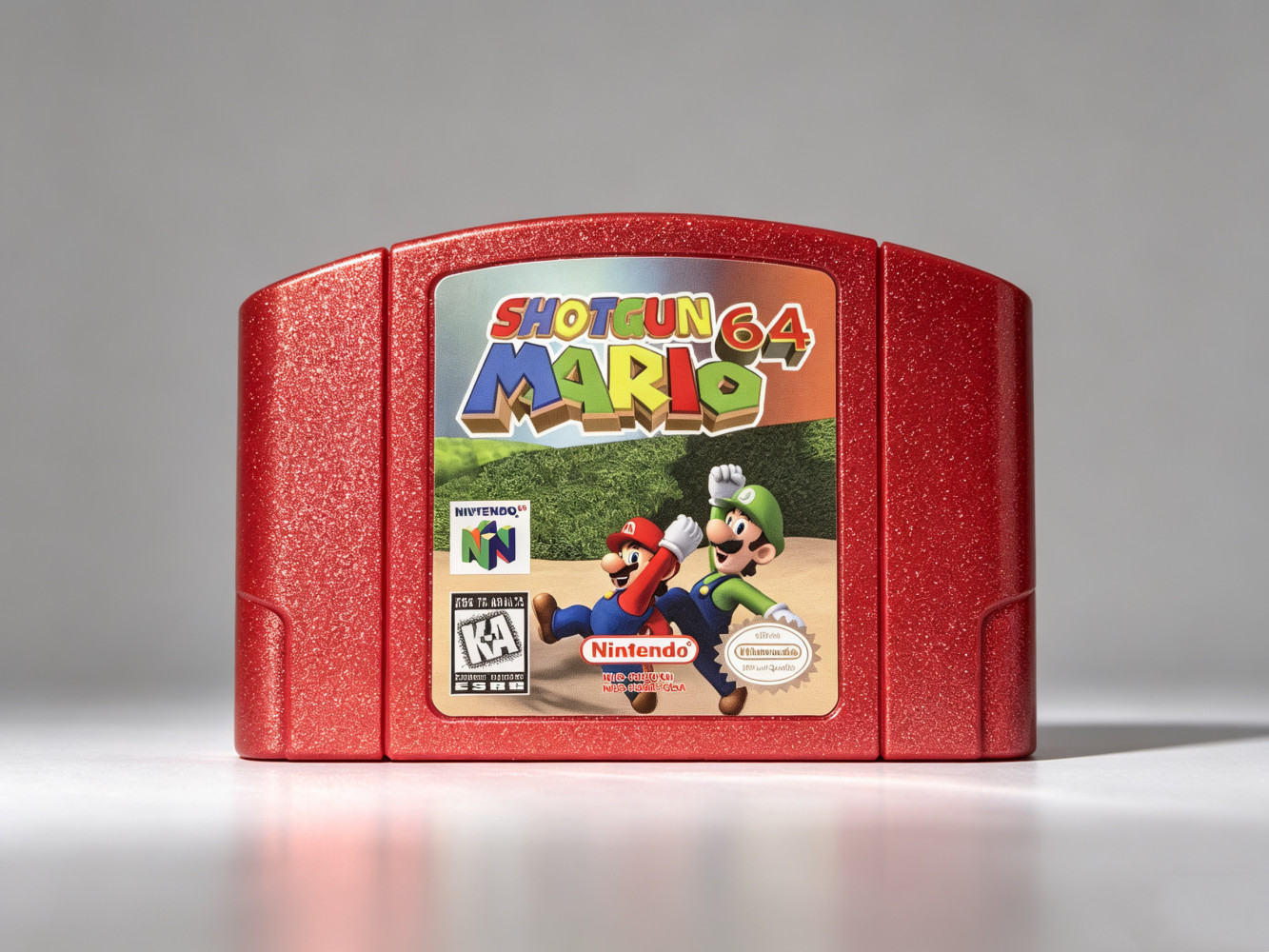 ShotGun Mario Game Cartridge for Nintendo 64 Console The perfect Christmas gift