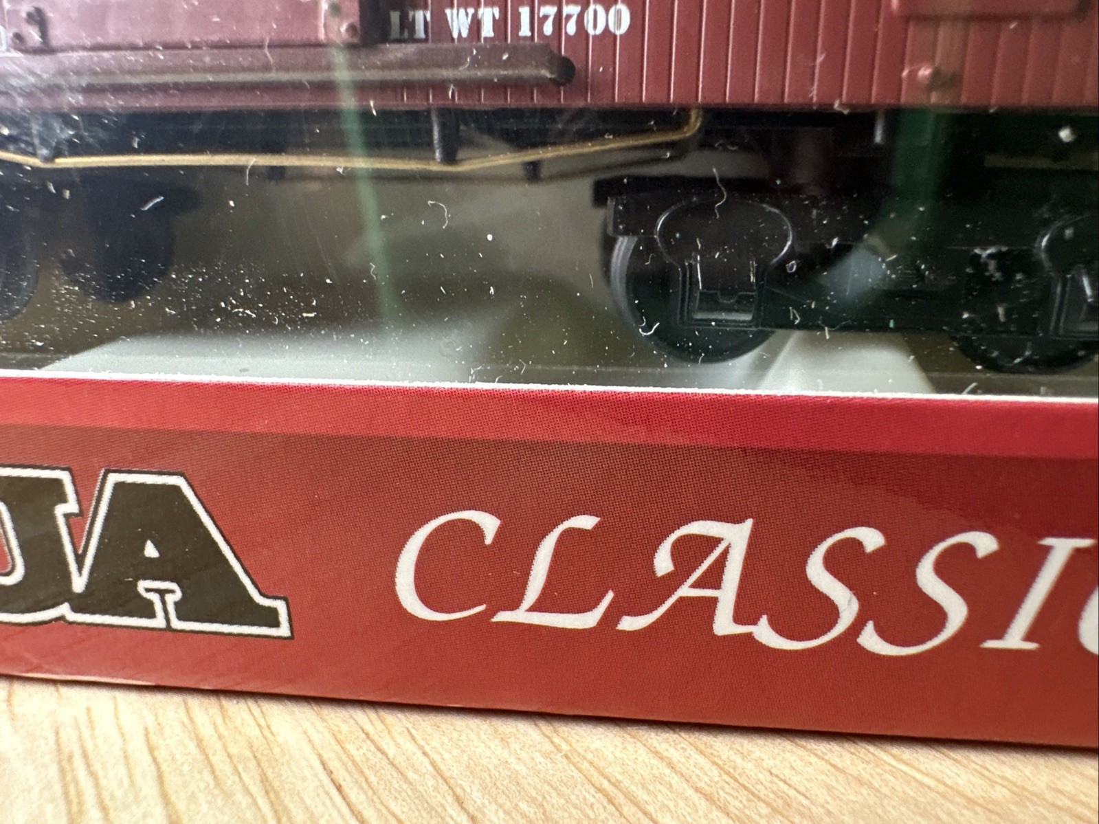 NIB MANTUA CLASSIC HO SCALE WOODEN VINTAGE FREIGHT 1860 HORSE CAR UNION LINE
