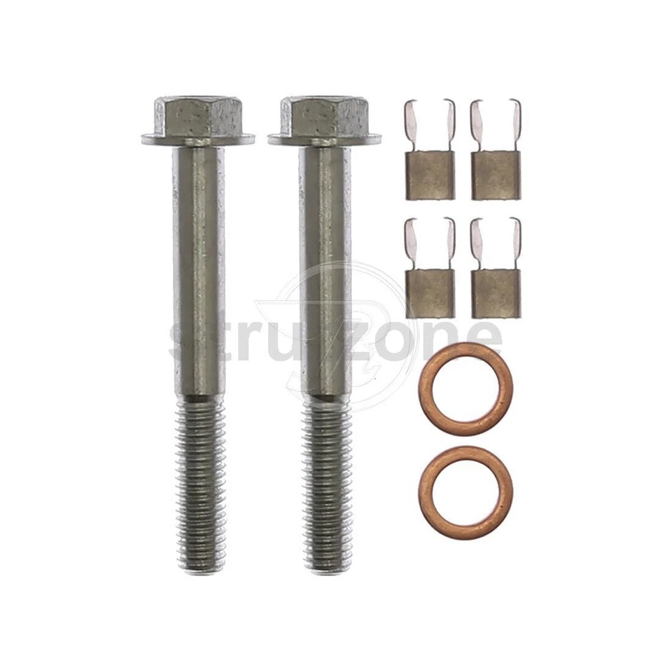 4xPinzas de freno línea de manguera de freno delanteras para Jeep Cherokee 4,0 L 2,5 L Foto 2 de 4