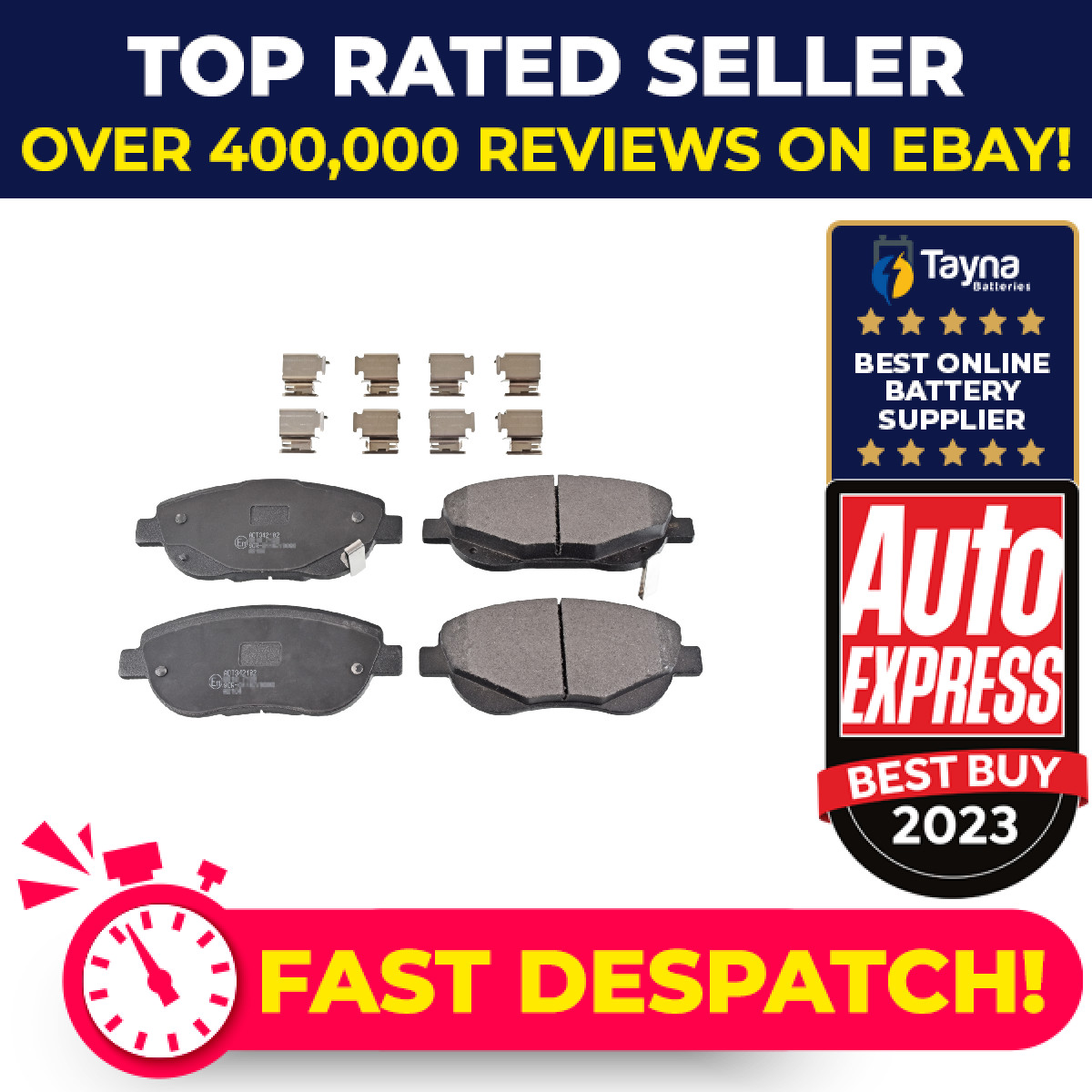 Brake Pads Set Front ADT342182 Blue Print 04465YZZED 0446505260 0446505290 New