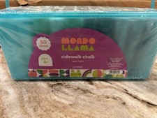 mondo llama 50pc sidewalk chalk /NEW/4 AVAILABLE